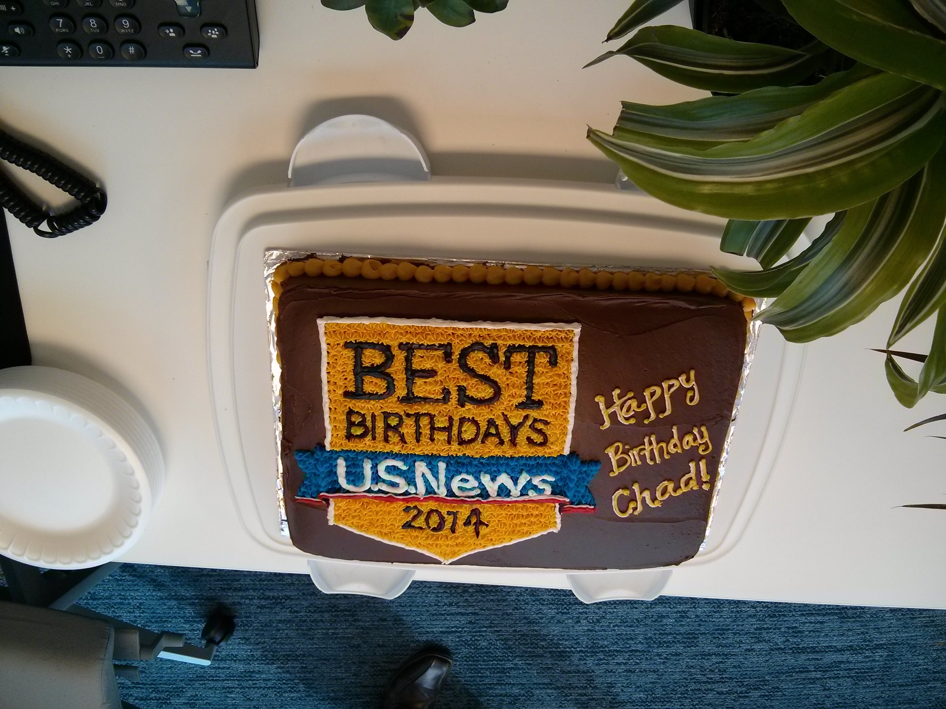 U.S. News Cake